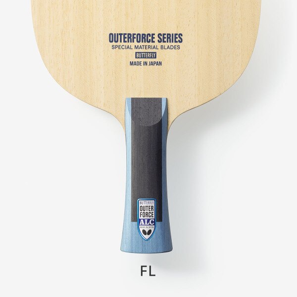 Butterfly Outerforce Layer ALC Table Tennis Blade - Flared Handle